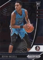 2020 Panini Prizm Draft Picks Base Set Devin Vassell #56 card