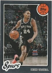 2025-26 Topps 1980-81 Topps Basketball Devin Vassell #80BK-7 card