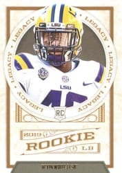 2019 Panini Legacy Base Set Devin White #160 card