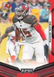 2019 Panini Playoff Base Set Devin White #299 card
