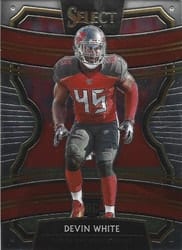 2019 Panini Select Base Set Devin White #55 card