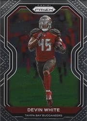 2020 Panini Prizm Base Set Devin White #259 card