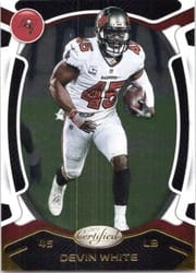 2021 Panini Certified Base Set Devin White #88 card