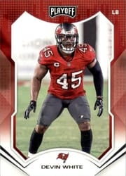2021 Panini Playoff Base Set Devin White #174 card