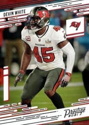 2021 Panini Prestige Base Set Devin White #187 card