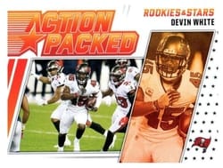 2021 Panini Rookies & Stars Action Packed Devin White #AP-1 card