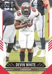 2021 Score Base Set Devin White #17 card