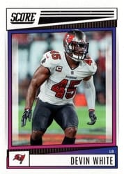 2022 Score Base Set Devin White #71 card