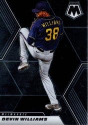 2021 Panini Mosaic Base Set Devin Williams #194 card