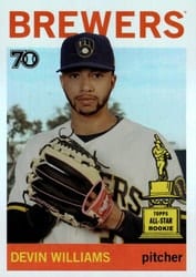 2021 Topps All-Star Rookie Cup Base Set Devin Williams #99 card