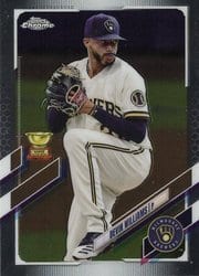 2021 Topps Chrome Base Set Devin Williams #98 card