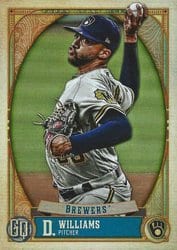 2021 Topps Gypsy Queen Base Set Devin Williams #214 card