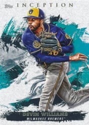 2021 Topps Inception Base Set Devin Williams #37 card