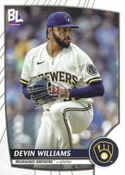 2023 Topps Big League Base Set Devin Williams #197 card