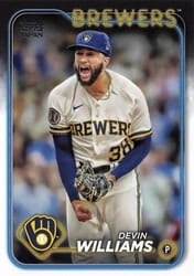 2024 Topps Japan Edition Base Set Devin Williams #145 card
