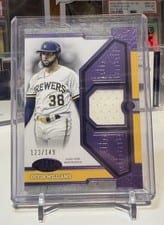 2024 Topps Tier One Relics Devin Williams #T1R-DW card