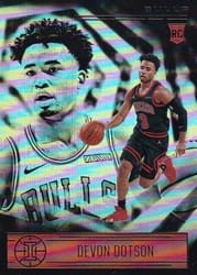 2020-21 Panini Illusions Base Set Devon Dotson #181 card