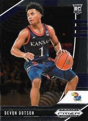 2020 Panini Prizm Draft Picks Base Set Devon Dotson #32 card