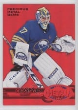 2023-24 SkyBox Metal Universe 1997-98 Rookie Retros Precious Metal Gems Red Devon Levi #MR-9 card