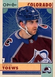 2022-23 O-Pee-Chee Retro Devon Toews #272 card
