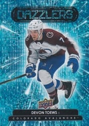 2022-23 Upper Deck Dazzlers Devon Toews #DZ-25 card