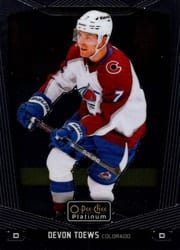 2024-25 O-Pee-Chee Platinum Base Set Devon Toews #50 card