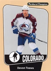 2024-25 Parkhurst Champions Base Set Devon Toews #21 card