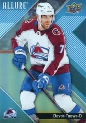 2024-25 Upper Deck Allure Base Set Devon Toews #46 card