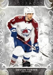 2024-25 Upper Deck Artifacts Base Set Devon Toews #34 card