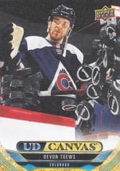 2024-25 Upper Deck UD Canvas Devon Toews #C-13 card