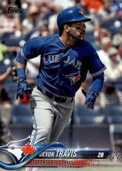 2018 Topps Base Set Devon Travis #453 card