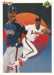 1990 Upper Deck Base Set Devon White / California Angels #5 card