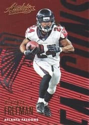 2018 Panini Absolute Base Set Devonta Freeman #5 card