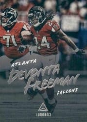 2018 Panini Luminance Base Set Devonta Freeman #45 card
