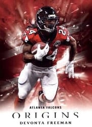2018 Panini Origins Base Set Devonta Freeman #43 card