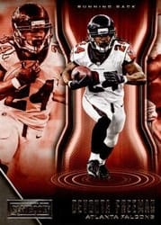 2018 Panini Playbook Base Set Devonta Freeman #86 card