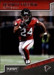 2018 Panini Playoff Base Set Devonta Freeman #8 card