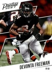 2018 Panini Prestige Base Set Devonta Freeman #169 card