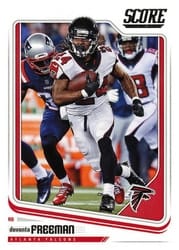 2018 Score Base Set Devonta Freeman #13 card