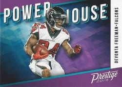 2019 Panini Prestige Power House Devonta Freeman #PH-DF card