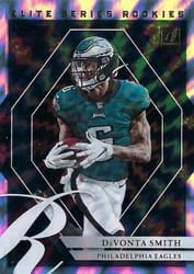 2021 Donruss Elite Series Rookies DeVonta Smith #ESR-DVS card