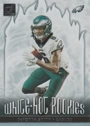 2021 Donruss White-Hot Rookies DeVonta Smith #WHR-DVS card
