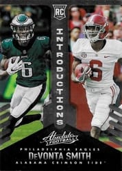 2021 Panini Absolute Introductions DeVonta Smith #7 card