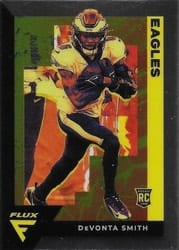 2021 Panini Chronicles Flux Rookies DeVonta Smith #FX-11 card