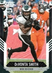 2021 Panini Chronicles Score Update Rookies DeVonta Smith #411 card