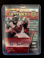 2021 Panini Chronicles Turn of the Century Autographs DeVonta Smith #TOC-DSM card