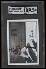 2021 Panini Impeccable Rookie Landscape DeVonta Smith #RL-DS card