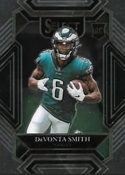 2021 Panini Select Base Set DeVonta Smith #249 card