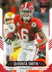 2021 Score Base Set DeVonta Smith #324 card