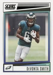 2022 Score Base Set DeVonta Smith #242 card